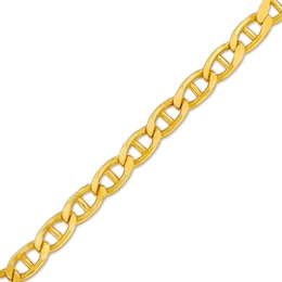 Men's 4.9mm Mariner Link Bracelet in Hollow 10K Gold - 8.5&quot;