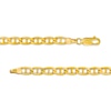 Thumbnail Image 3 of Men's 4.9mm Mariner Link Bracelet in Hollow 10K Gold - 8.5"
