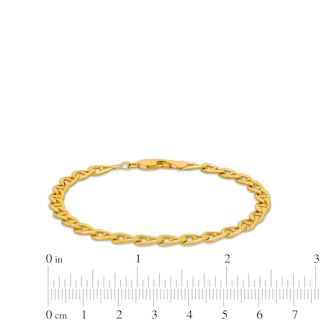 Men's 4.9mm Mariner Link Bracelet in Hollow 10K Gold - 8.5"