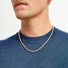 Thumbnail Image 2 of Men's 5.00 CT. T.W. Certified Lab-Grown Diamond Tennis Necklace in 10K Gold (F/SI2) - 20"