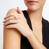 Thumbnail Image 2 of 10.0mm Freshwater Cultured Pearl and 0.085 CT. T.W. Diamond Ring in 10K Gold