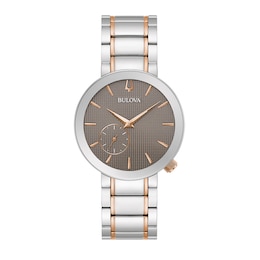 Ladies' Bulova Special Edition Latin GRAMMY® Two-Tone Watch with Textured Dial (Model: 98L309)