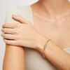 Thumbnail Image 2 of Unstoppable Love™ Diamond Accent Sideways Infinity Symbol Bangle in Sterling Silver
