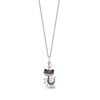 Thumbnail Image 1 of Disney Treasures Monster's Inc. Amethyst and Diamond Accent Randall Boggs Pendant in Sterling Silver and 10K Rose Gold
