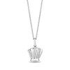 Thumbnail Image 1 of Disney Treasures Ratatouille 0.05 CT. T.W. Diamond Chef's Toque Pendant in Sterling Silver