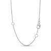 Thumbnail Image 3 of 1.00 CT. Certified Princess-Cut Diamond Solitaire Pendant in 14K White Gold (J/I3)