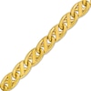 Thumbnail Image 0 of Men's 7.4mm Fancy Link Chain Bracelet in Solid 10K Gold - 8.5"