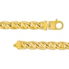 Thumbnail Image 2 of Men's 7.4mm Fancy Link Chain Bracelet in Solid 10K Gold - 8.5"