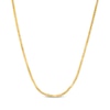 Thumbnail Image 1 of 2.0mm Serpentine Chain Necklace in Solid 10K Gold - 18"