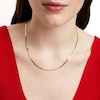 Thumbnail Image 2 of 2.0mm Serpentine Chain Necklace in Solid 10K Gold - 18"