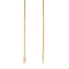 Thumbnail Image 3 of 2.0mm Serpentine Chain Necklace in Solid 10K Gold - 18"