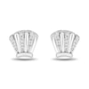 Thumbnail Image 2 of Disney Treasures Ratatouille 0.085 CT. T.W. Diamond Chef's Toque Stud Earrings in Sterling Silver