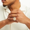 Thumbnail Image 1 of Men's 1.45 CT. T.W. Diamond Allah Symbol Signet Ring in 10K Gold