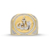 Thumbnail Image 4 of 1.45 CT. T.W. Diamond Allah Symbol Signet Ring in 10K Gold