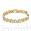 Thumbnail Image 4 of 1.95 CT. T.W. Diamond Multi-Row Link Bracelet in 10K Gold - 8.5"