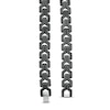 Thumbnail Image 3 of Men's Wrench Pattern Link Bracelet with Carbon Fibre Inlay in Stainless Steel with Black Ion-Plate - 8.75"