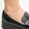 Thumbnail Image 2 of Diamond Accent Circle Anklet in 10K Gold