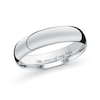Thumbnail Image 1 of Men's Engravable 5.0mm Band in 10K White Gold (1 Line)