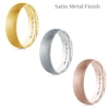 Thumbnail Image 4 of Men's Engravable 6.0mm Band in 10K White Gold (1 Line)