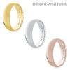 Thumbnail Image 2 of Men's Engravable 6.0mm Band in 10K Gold (1 Line)