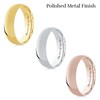 Thumbnail Image 3 of Engravable 6.0mm Band in 10K Rose Gold (1 Line)