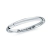 Thumbnail Image 1 of Men's Engravable 2.0mm Band in 10K White Gold (1 Line)