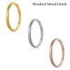 Thumbnail Image 2 of Men's Engravable 2.0mm Band in 10K White Gold (1 Line)