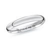Thumbnail Image 1 of Men's Engravable 3.0mm Band in 10K White Gold (1 Line)
