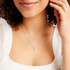 Thumbnail Image 2 of 0.30 CT. Diamond Solitaire Pendant in 14K White Gold (J/I2)