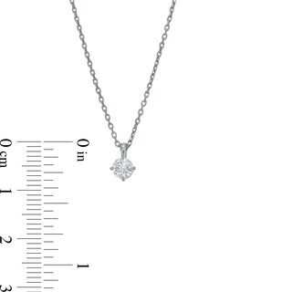 CT. Diamond Solitaire Pendant in 14K Gold (J/I2