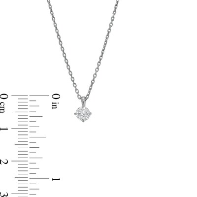 CT. Diamond Solitaire Pendant in 14K Gold (J/I2