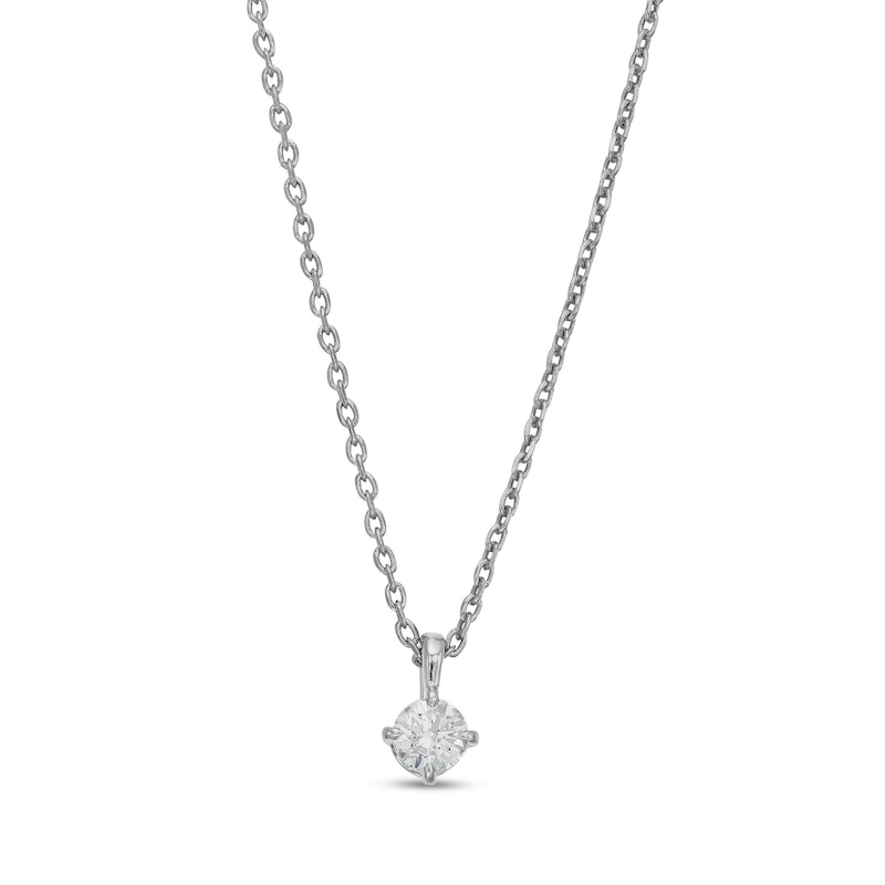 CT. Diamond Solitaire Pendant in 14K Gold (J/I2)|Peoples Jewellers