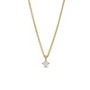Thumbnail Image 1 of 0.20 CT. Diamond Solitaire Pendant in 14K Gold (J/I2)