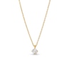 Thumbnail Image 1 of 0.30 CT. Diamond Solitaire Pendant in 14K Gold (J/I2)