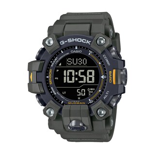 Men's Casio G-Shock Master of G MUDMAN Black Strap Digital Watch with Black Dial (Model: GW9500-3)
