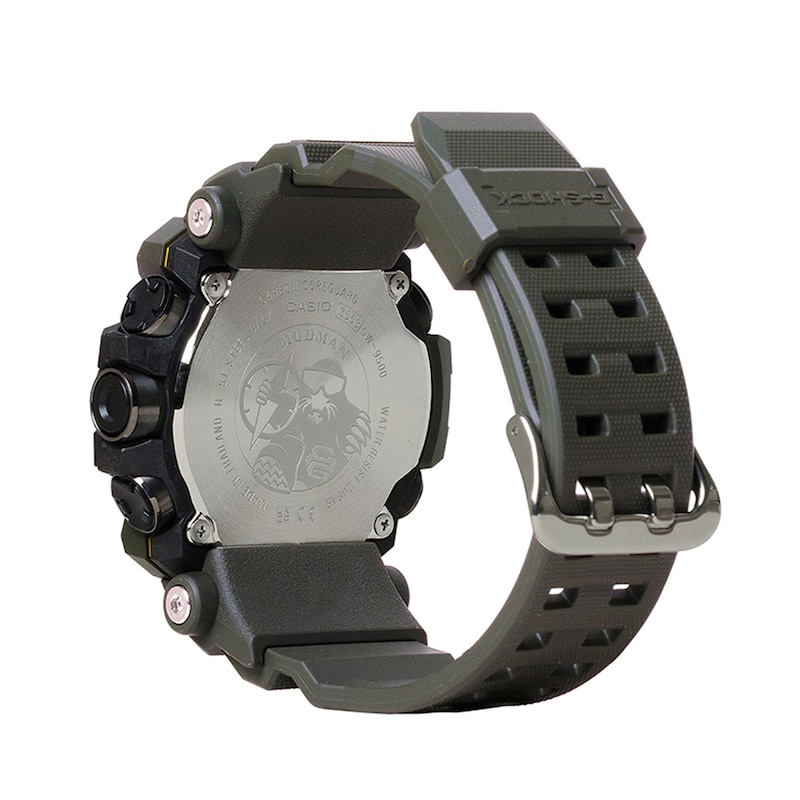Main Image 2 of Men's Casio G-Shock Master of G MUDMAN Black Strap Digital Watch with Black Dial (Model: GW9500-3)