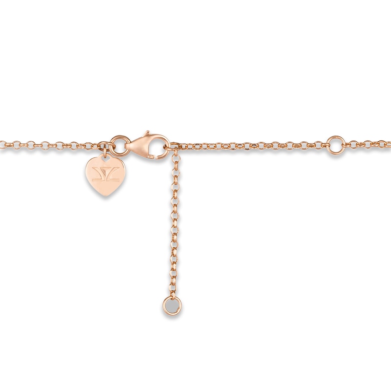 Main Image 4 of Le Vian® Passion Ruby™ and 0.38 CT. T.W. Diamond Heart Pendant in 14K Strawberry Gold™