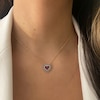 Thumbnail Image 5 of Le Vian® Passion Ruby™ and 0.38 CT. T.W. Diamond Heart Pendant in 14K Strawberry Gold™