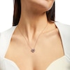 Thumbnail Image 6 of Le Vian® Passion Ruby™ and 0.38 CT. T.W. Diamond Heart Pendant in 14K Strawberry Gold™