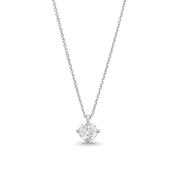 1.00 CT. Certified Diamond Solitaire Pendant in 14K Gold (J/I2)