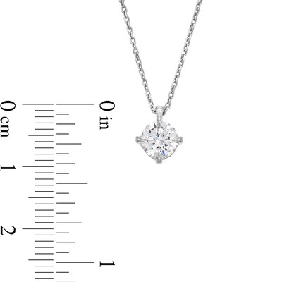CT. Certified Diamond Solitaire Pendant in 14K Gold (J/I2