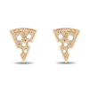 Thumbnail Image 1 of Disney Treasures Ratatouille Citrine Swiss Cheese Earrings in Sterling Silver and 10K Gold