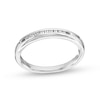 Thumbnail Image 1 of Men's 0.10 CT. T.W. Diamond Channel-Set Band in 14K White Gold