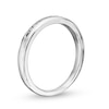 Thumbnail Image 3 of Men's 0.10 CT. T.W. Diamond Channel-Set Band in 14K White Gold