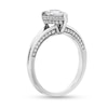 Thumbnail Image 2 of 0.75 CT. T.W. Pear-Cut Diamond Frame Engagement Ring in 14K White Gold (I/I1)