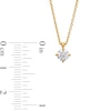 Thumbnail Image 4 of 0.50 CT. Certified Diamond Solitaire Pendant in 14K Gold (J/I2)