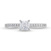 Thumbnail Image 4 of 0.69 CT. T.W. Princess-Cut Diamond Engagement Ring in 14K White Gold