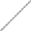 Thumbnail Image 1 of Men's 0.25 CT. T.W. Diamond Stirrup Link Bracelet in Stainless Steel - 8.5"