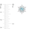 Thumbnail Image 7 of Collector’s Edition Enchanted Disney Frozen 10th Anniversary Snowflake Pendant and Stud Earrings Set in Sterling Silver