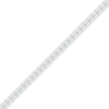 Thumbnail Image 1 of 0.30 CT. T.W. Diamond Duo Link Bracelet in Sterling Silver - 7.5"